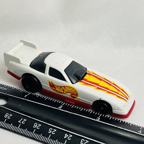 Hot Wheels Funny Car White and Red Dragster Diecast Vintage Toy Car - Picture 7 of 9